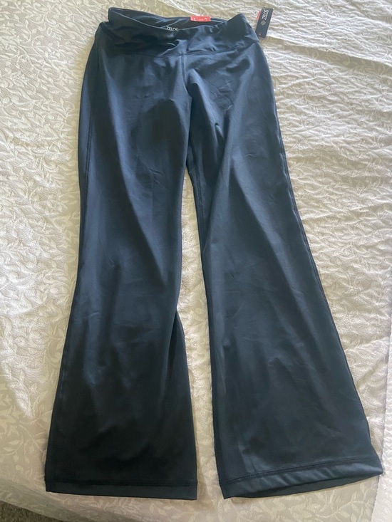 ZELOS Black Wide-Leg Active Pants - Picture 9 of 9